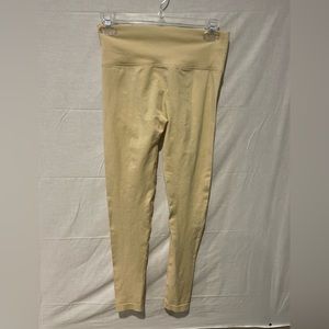 No name leggings size large beige.